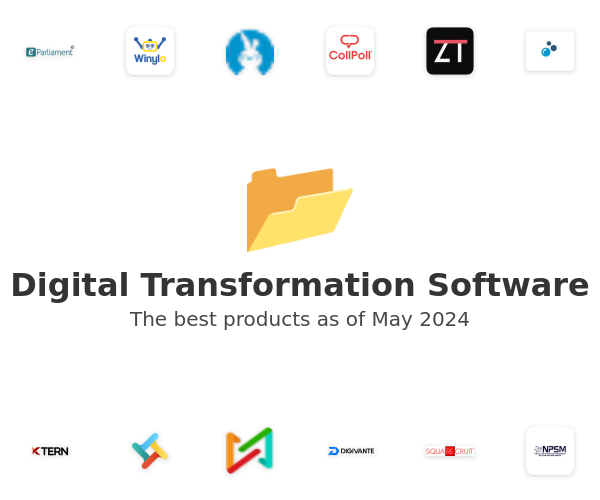 The best Digital Transformation products