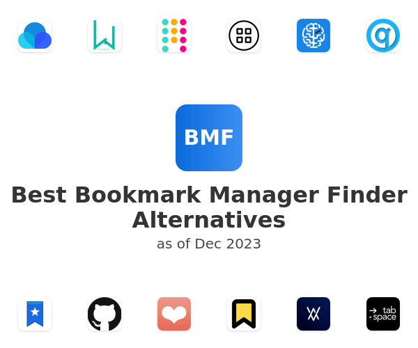 Best Bookmark Manager Finder Alternatives