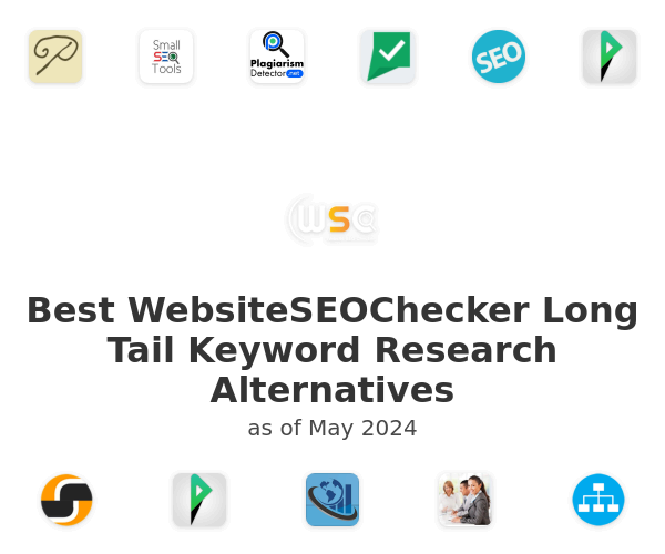 Best WebsiteSEOChecker Long Tail Keyword Research Alternatives
