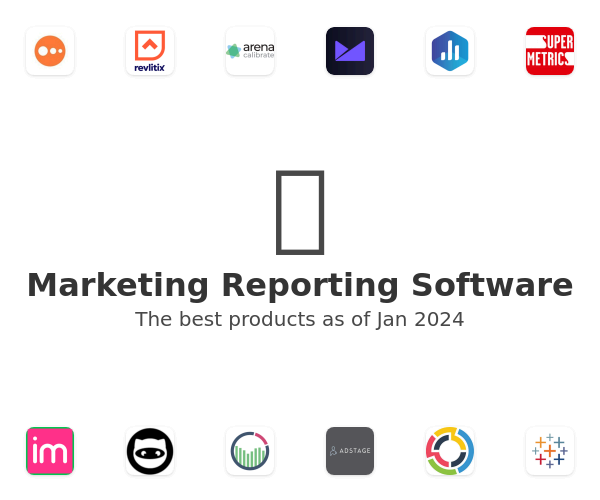 The best Marketing Reporting products