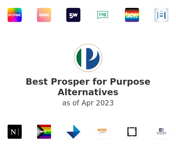 Best Prosper for Purpose Alternatives