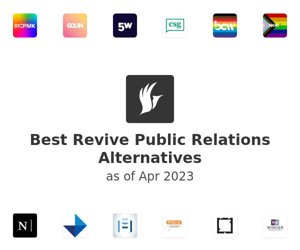 Best Revive Public Relations Alternatives