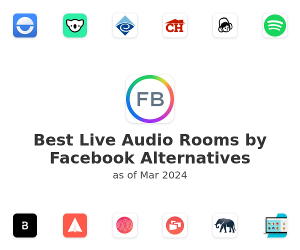 Best Live Audio Rooms by Facebook Alternatives