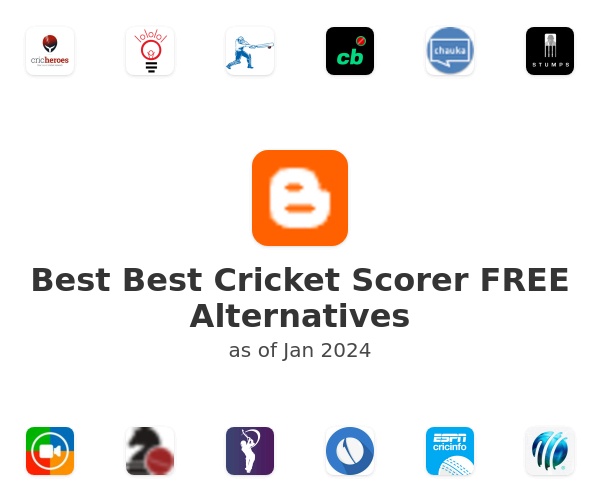 Best Best Cricket Scorer FREE Alternatives