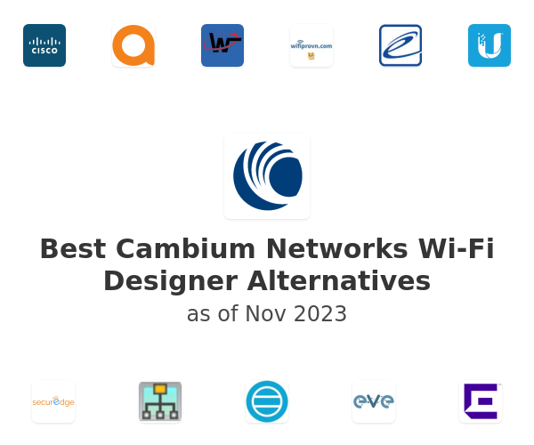 Best Cambium Networks Wi-Fi Designer Alternatives