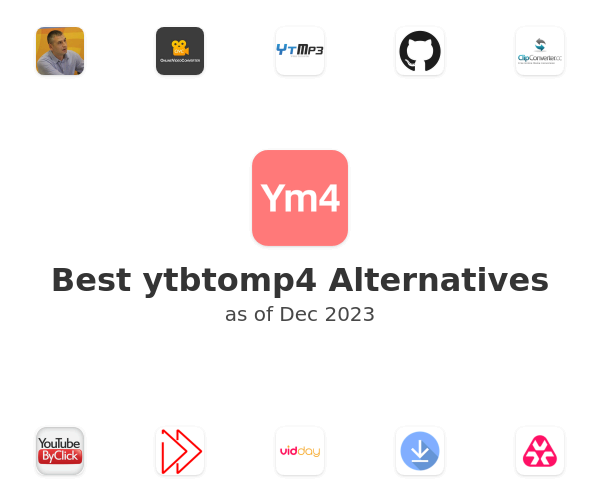 Best ytbtomp4 Alternatives