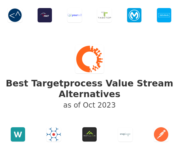 Best Targetprocess Value Stream Alternatives