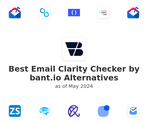 Best Email Clarity Checker by bant.io Alternatives