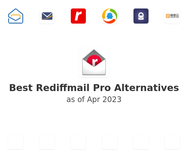 Best Rediffmail Pro Alternatives