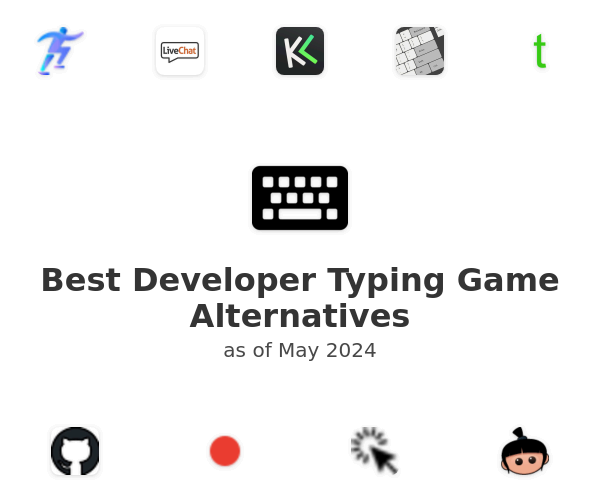 Best Developer Typing Game Alternatives