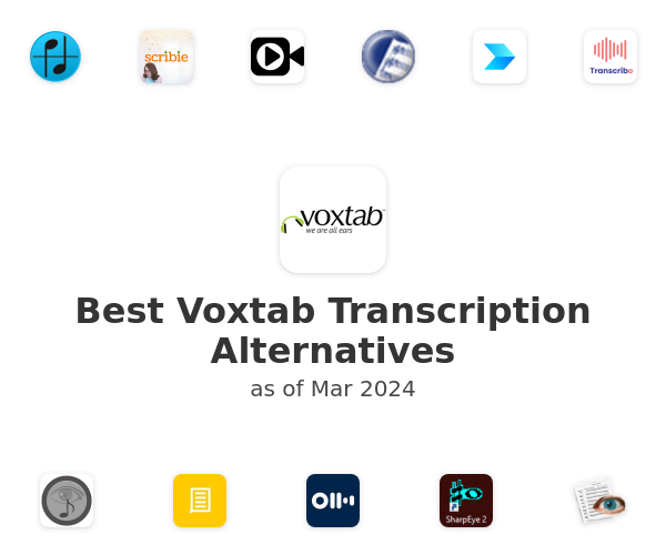 Best Voxtab Transcription Alternatives
