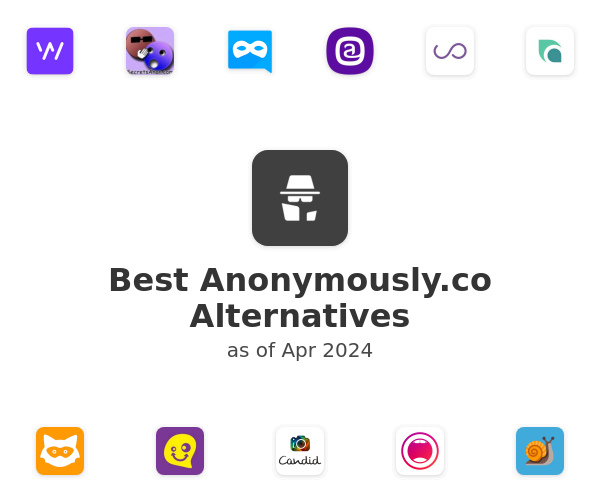 Best Anonymously.co Alternatives