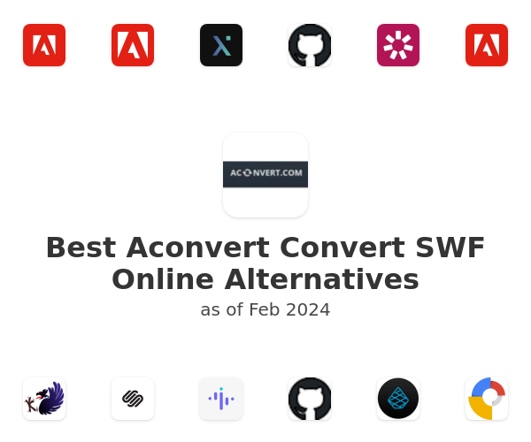 Best Aconvert Convert SWF Online Alternatives