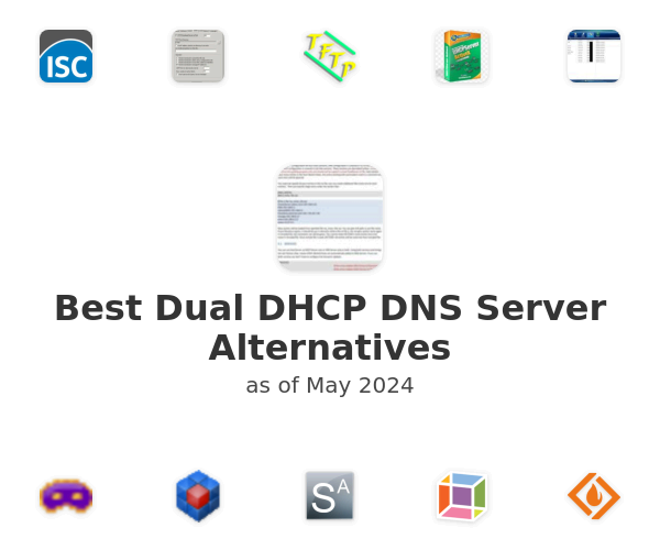 Best Dual DHCP DNS Server Alternatives