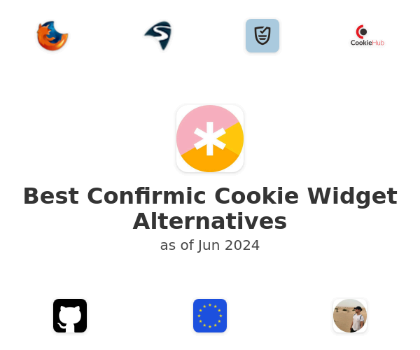 Best Confirmic Cookie Widget Alternatives
