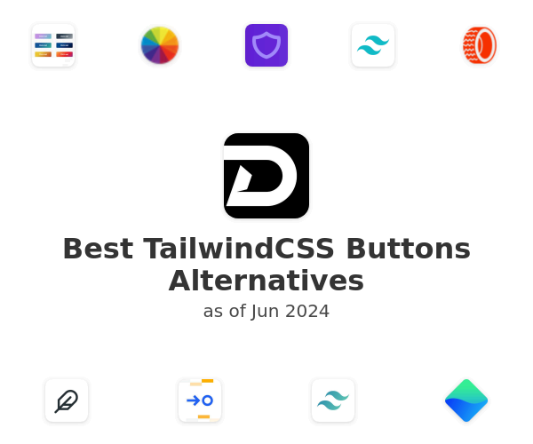 Best TailwindCSS Buttons Alternatives