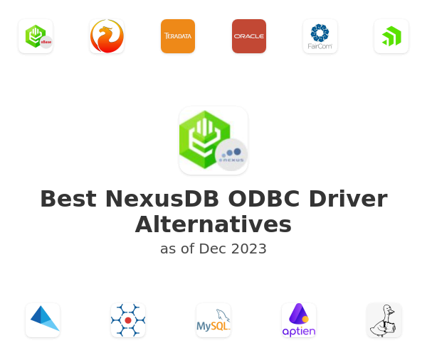 Best NexusDB ODBC Driver Alternatives