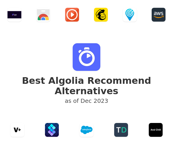 Best Algolia Recommend Alternatives