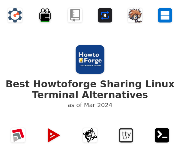 Best Howtoforge Sharing Linux Terminal Alternatives