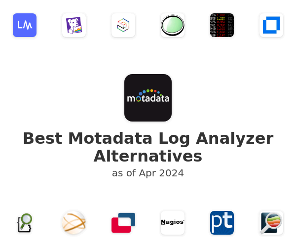 Best Motadata Log Analyzer Alternatives