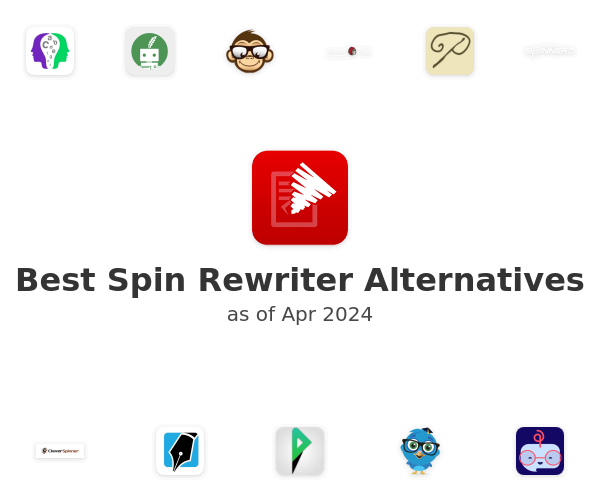 Best Spin Rewriter Alternatives