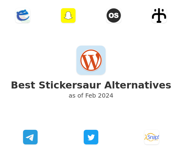 Best Stickersaur Alternatives