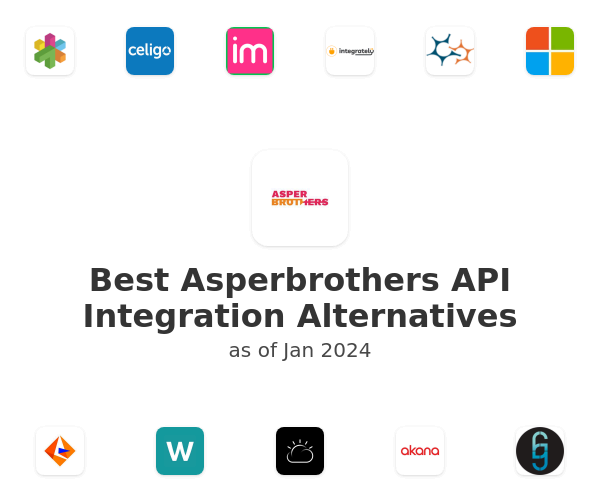 Best Asperbrothers API Integration Alternatives