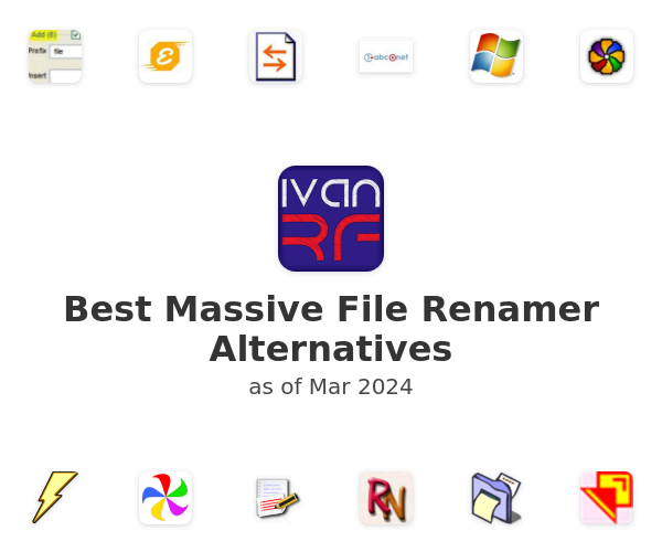 Best Massive File Renamer Alternatives