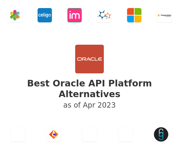 Best Oracle API Platform Alternatives