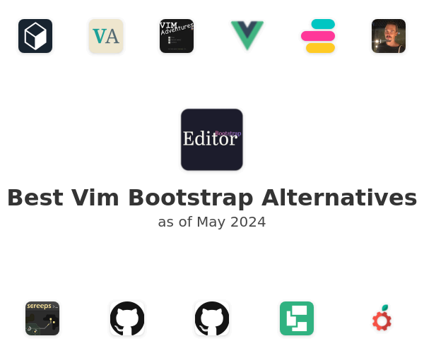 Best Vim Bootstrap Alternatives