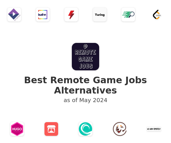 Best Remote Game Jobs Alternatives