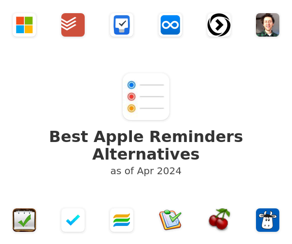 Best Apple Reminders Alternatives