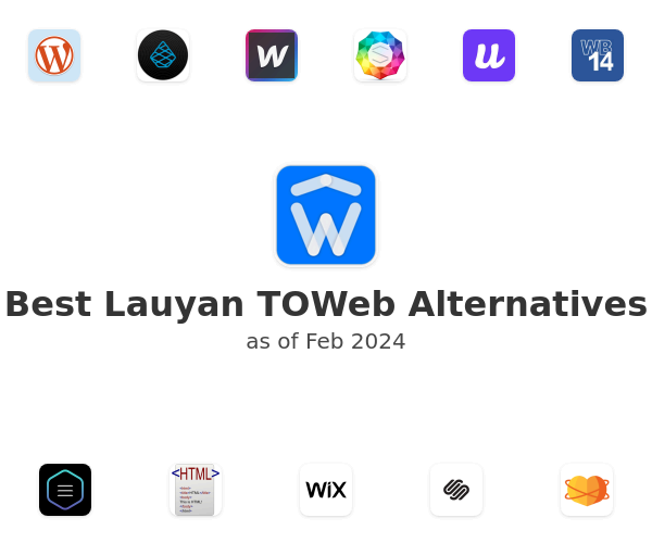 Best Lauyan TOWeb Alternatives