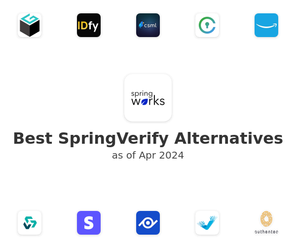 Best SpringVerify Alternatives