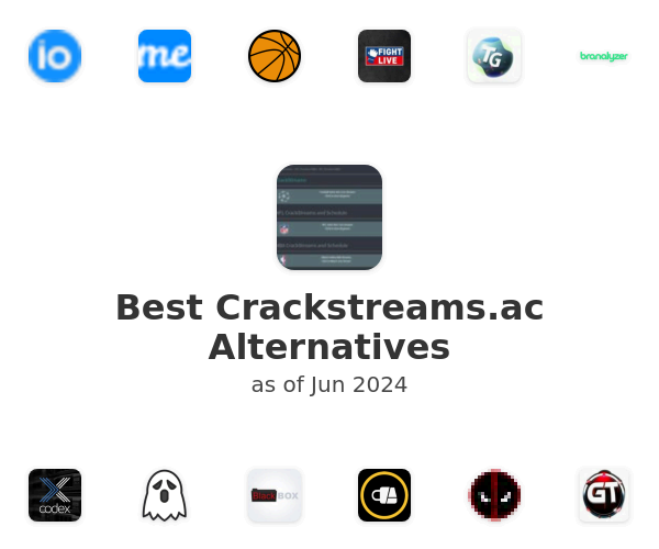 Best Crackstreams.ac Alternatives