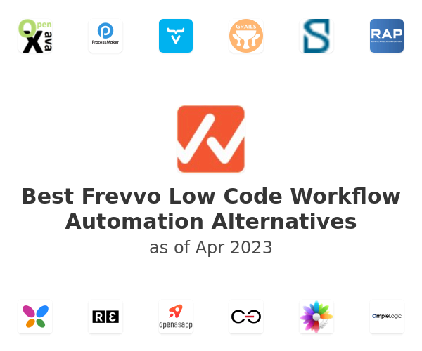 Best Frevvo Low Code Workflow Automation Alternatives