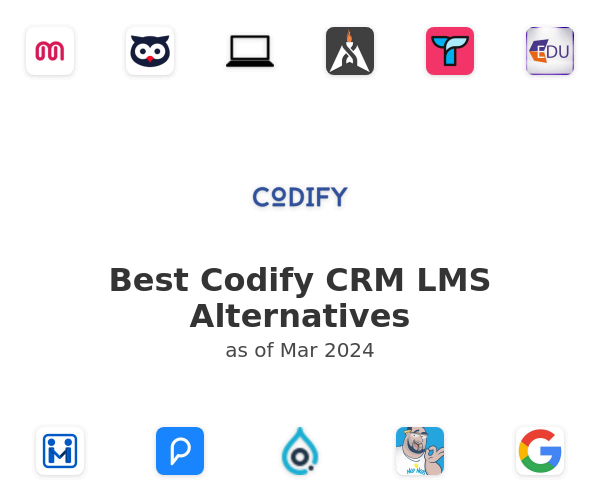 Best Codify CRM LMS Alternatives