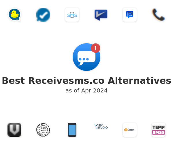 Best Receivesms.co Alternatives