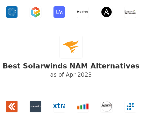 Best Solarwinds NAM Alternatives