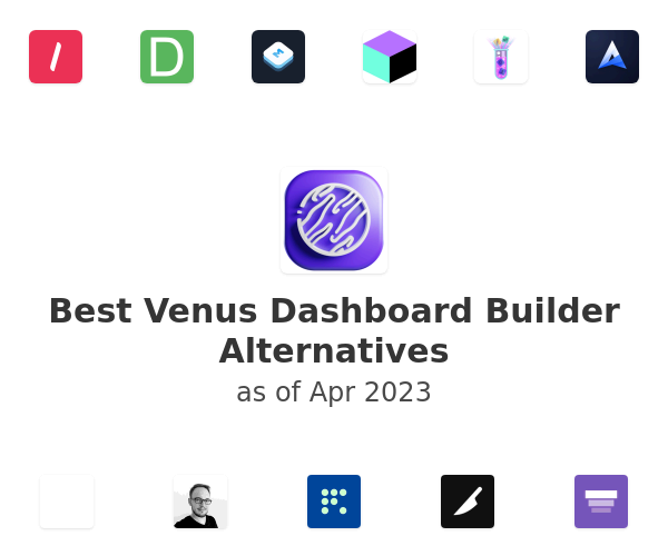 Best Venus Dashboard Builder Alternatives
