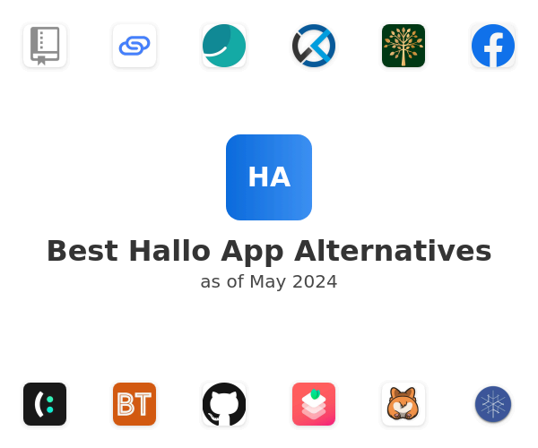Best Hallo App Alternatives