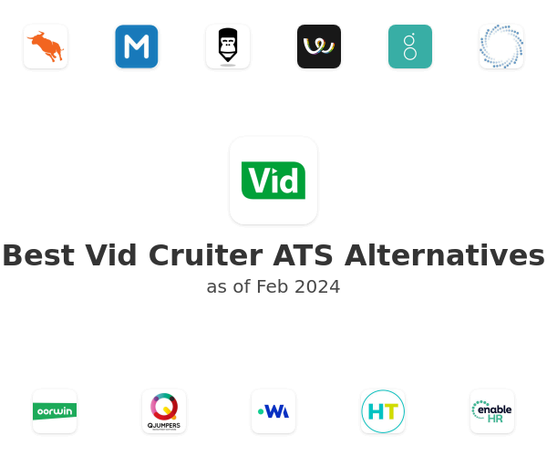 Best Vid Cruiter ATS Alternatives