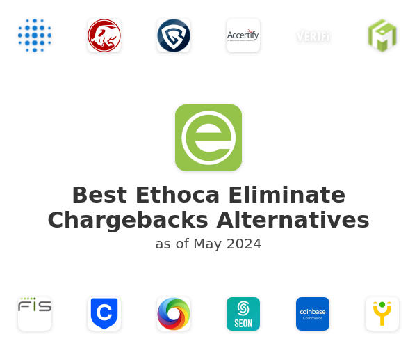 Best Ethoca Eliminate Chargebacks Alternatives