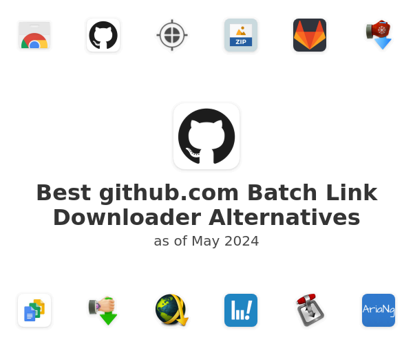 Best github.com Batch Link Downloader Alternatives