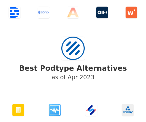 Best Podtype Alternatives