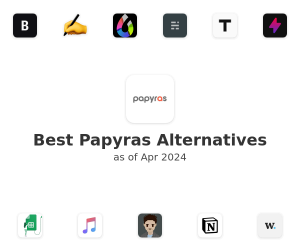 Best Papyras Alternatives