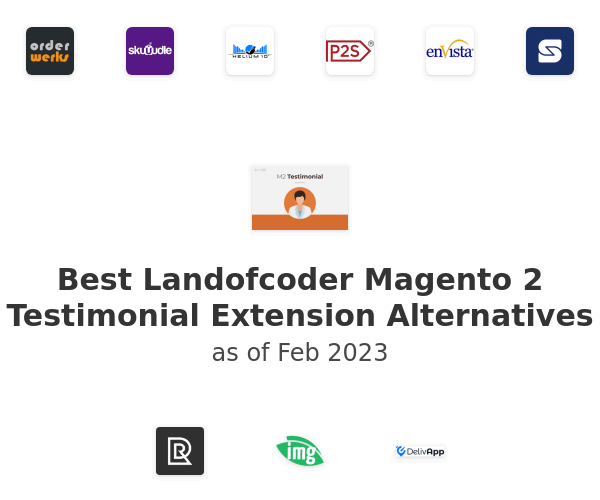 Best Landofcoder Magento 2 Testimonial Extension Alternatives