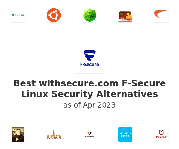 Best withsecure.com F-Secure Linux Security Alternatives
