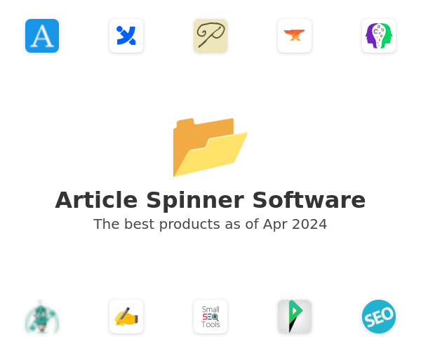 The best Article Spinner products