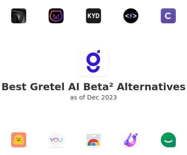 Best Gretel AI Beta² Alternatives